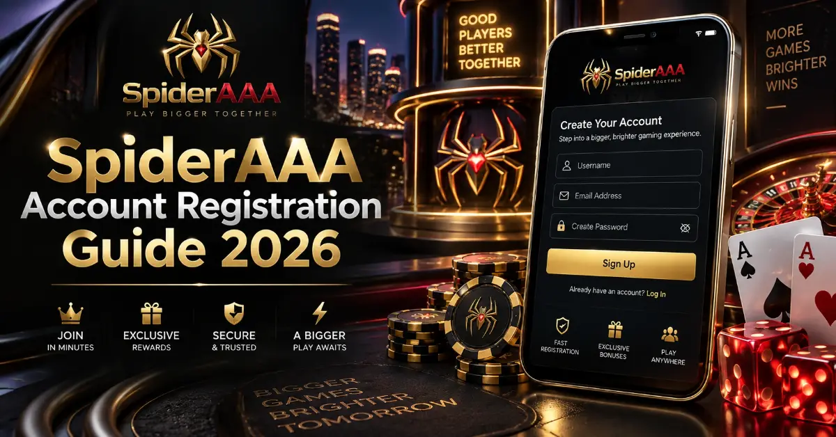 SpiderAAA Account Registration Guide